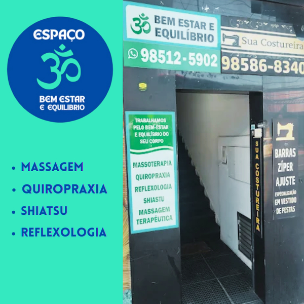 Foto da capa de Bem Estar e Equilíbrio Massoterapia e Quiropraxia